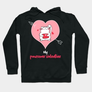 My Pawsome Valentine Hoodie